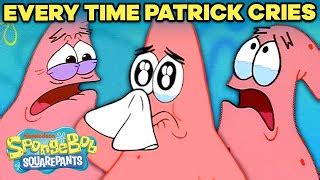 cry spongebob|Every Time Patrick CRIES Ever 😭 SpongeBob .